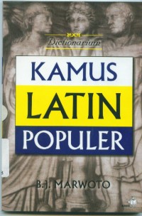 Image of Dictionarium kamus Latin populer