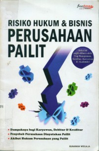 Risiko hukum & bisnis perusahaan pailit:dampak bagi karyawan,direktur & kreditur;penyebab perusahaan dinyatakan pailit,akibat hukum perusahaan yang pailit