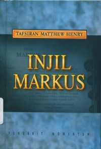 Image of Tafsiran Matthew Henry:injil Markus