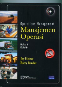 [Operations management.Bah.Indonesia] 
Manajemen operasi Edisi 9 Jilid 1