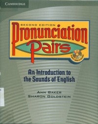 Image of Pronunciation pairs: an introduction to the sounds of English
