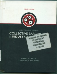 An introduction to collective bargaining and industrial relations