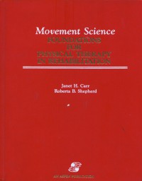 Movement Science Foundations For Physical Therapy In Rehabilitation