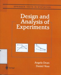 Design and analysis of experiments