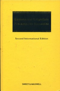 Image of Commercial litigation: pre-emptive remedies