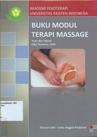 Buku Modul Blok Intervensi Fisioterapi  Terapi Massage : teori dan teknik