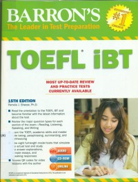 Barron's : Toefl IBT ; Internet-Based Test