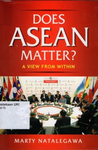 Does ASEAN Matter? a view from within