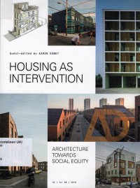 Image of Housing as Intervention : architecture towards social equity