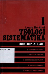 [ Systematic Theology.Bahasa.Indonesia ]
Teologi Sistematika : Doktrin Allah