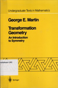 Transformation Geometry : an introduction to symmetry