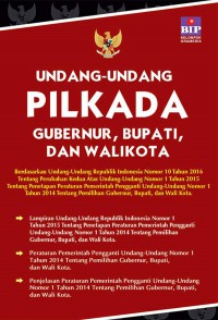 Undang-undang Gubernur, Bupati, dan Walikota