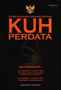 Kitab Undang-Undang Hukum (KUHP) Perdata