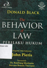 The Behavior of law-Perilaku Hukum