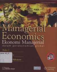 [Managerial economics.Bahasa Indonesia]
Ekonomi manajerial