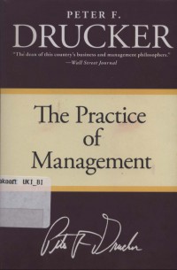 The Practice of management