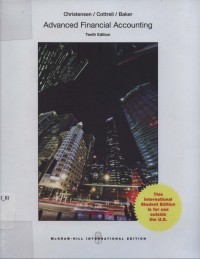 Image of Advanced financial accounting
