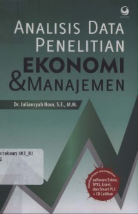 Image of Analisis data penelitian ekonomi dan manajemen [+CD]