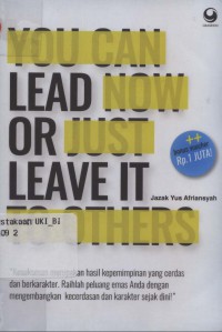 Image of Lead or leave it