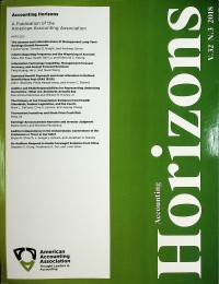 Image of Accounting Horizons, September 2018