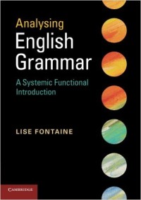 Image of Analysing english grammar: a systemic function introduction