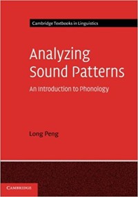 Image of Analyzing Sound Patterns : An introduction to Phonology