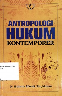 Antropologi Hukum Kontemporer