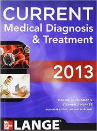 Image of Current medical diagnosis & treatment 2013