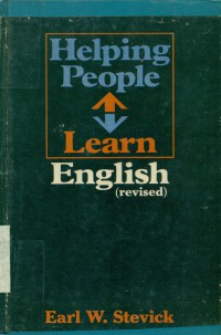 Helping People Learn English: a manual for teachers of english as a second language