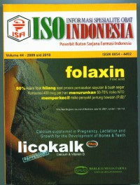 ISO:Informasi spesialite obat Indonesia