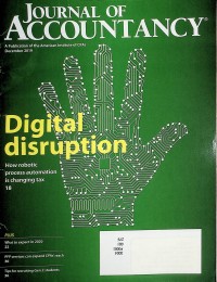 Image of Journal of Accountancy, December 2019