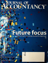 Image of Journal of Accountancy, November 2019