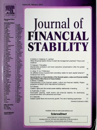 Journal of Financial Stability, February 2019