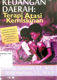 Image of Keuangan Daerah: Terapi atasi kemiskinan