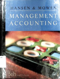 Image of Management Acounting, 5th Edition