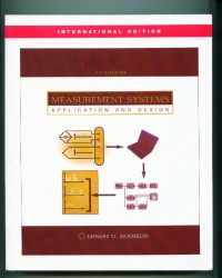 Measurement systems:application and design