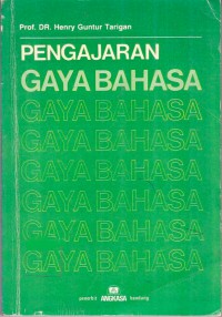Image of Pengajaran Gaya Bahasa