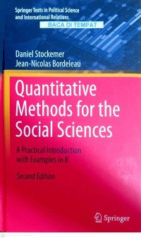 Image of Quantitative Methods for the Social Sciences : A Practical Introduction with Examples in R