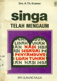 Image of Singa Telah Mengaum : Para Nabi Dalam Perjanjian Lama