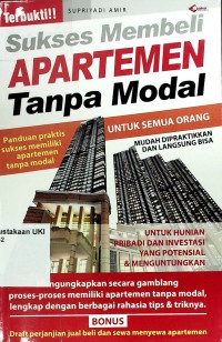 Sukses Membeli Apartemen Tanpa Modal