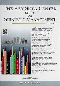 The Ary Suta Center Series on Strategic Management, January 2020