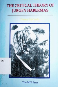 Image of The Critical Theory of Jurgen Habermas
