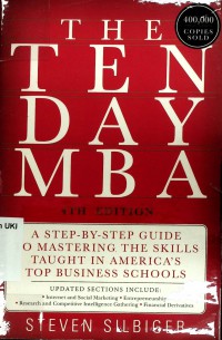 The Ten Day MBA, 4th Edition