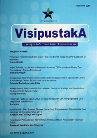 Visipustaka, Agustus 2018