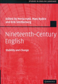 Image of Nineteenth-century english:stability and change