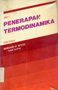 [ Applications of Thermodynamics. Bah. Indonesia]  Penerapan Termodinamika, Jilid I