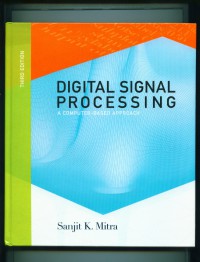 Digital signal processing:a computer-based approach/Sanjit K Mitra