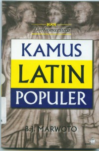 Dictionarium kamus Latin populer