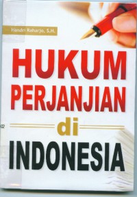 Hukum perjanjian di Indonesia