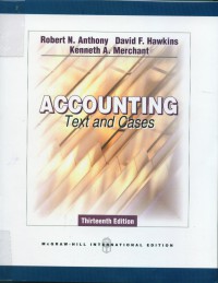 Accounting : Text And Cases